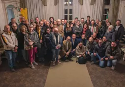 Il gruppo delle realtà buschesi beneficiate dai contributi comunali